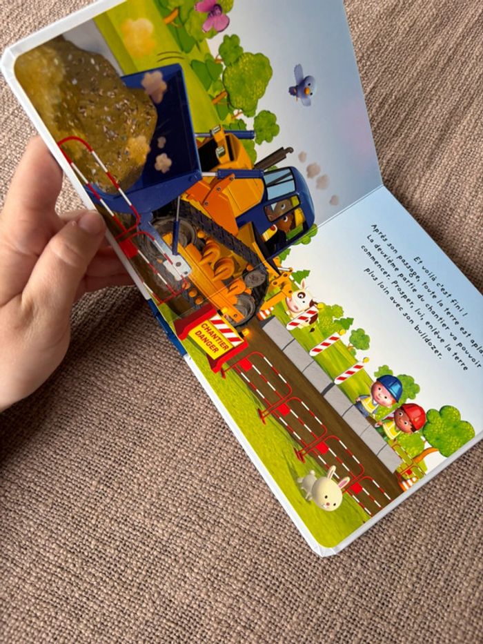 Livre p’tit garçon Le bulldozer de prosper - photo numéro 2