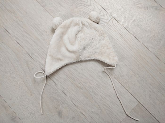 Bonnet tout doux DPAM 18-23 mois – motif cœur et pompons 💕 - photo numéro 3