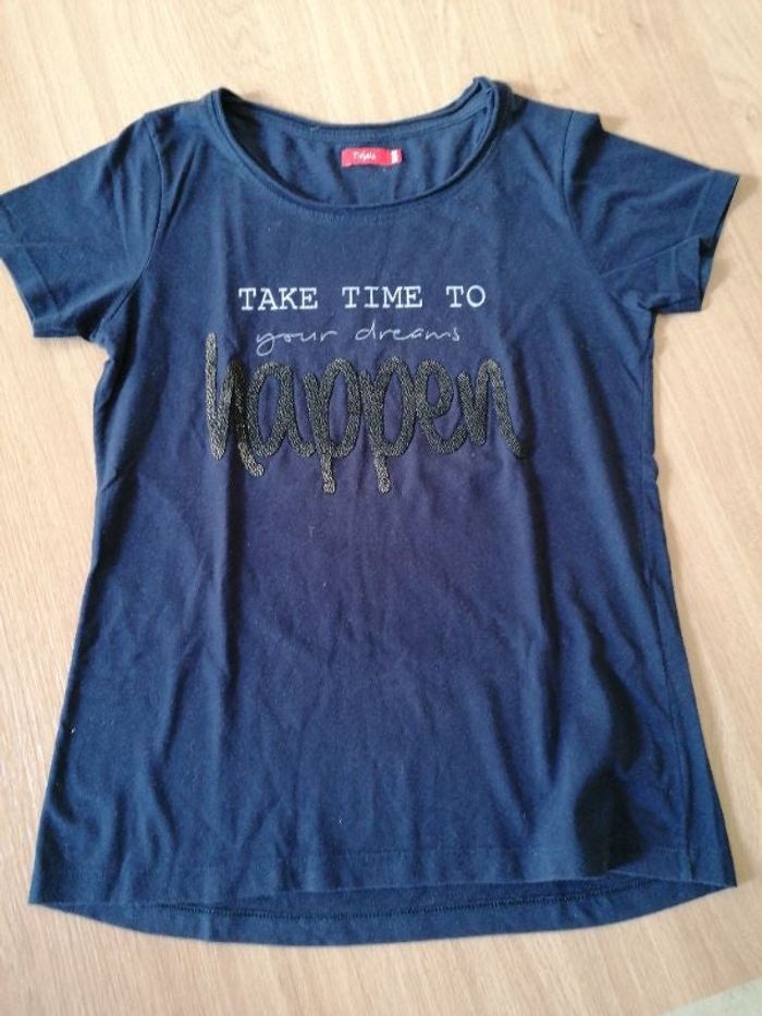 Tee-shirt manches courtes femme taille 38 Tissaia