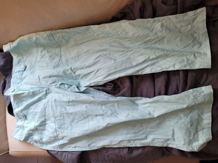 Pantacourt blanche porte 48