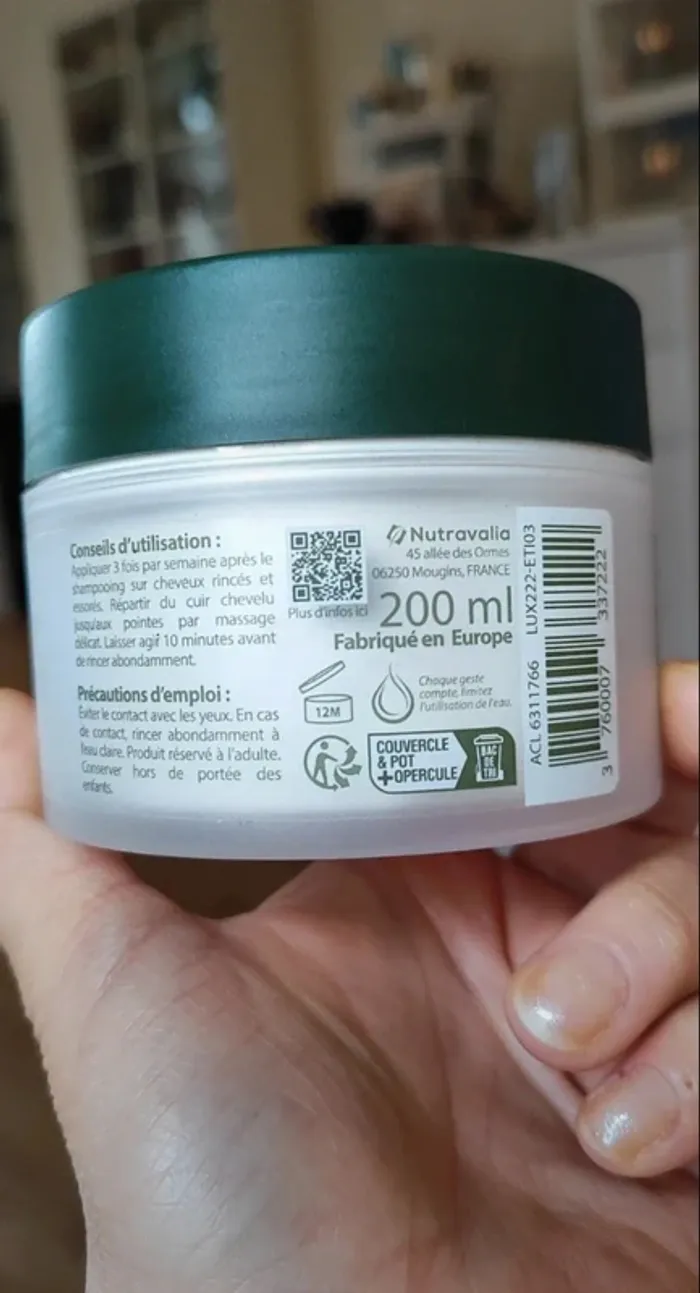 Luxeol Protocole Anti-Chute Prog. 3 Produits : Shampooing 200ml + Masque 200ml + Conditionneur 150ml - photo numéro 12