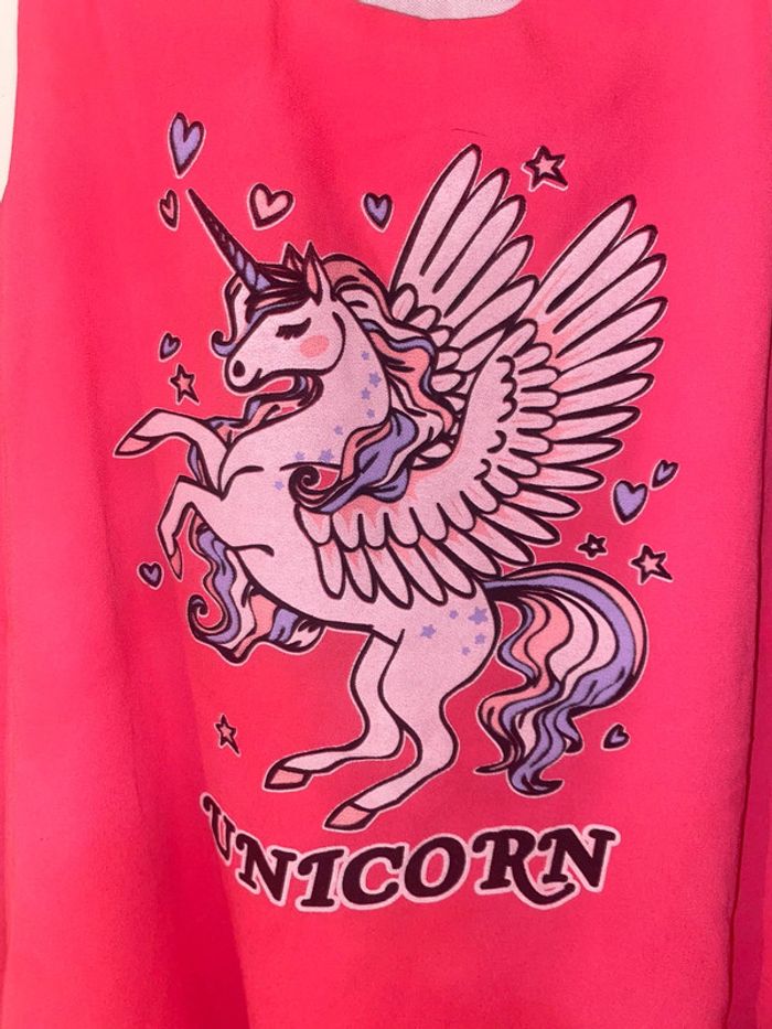 Magnifique robe licorne, 24 mois sans marque. - photo numéro 3