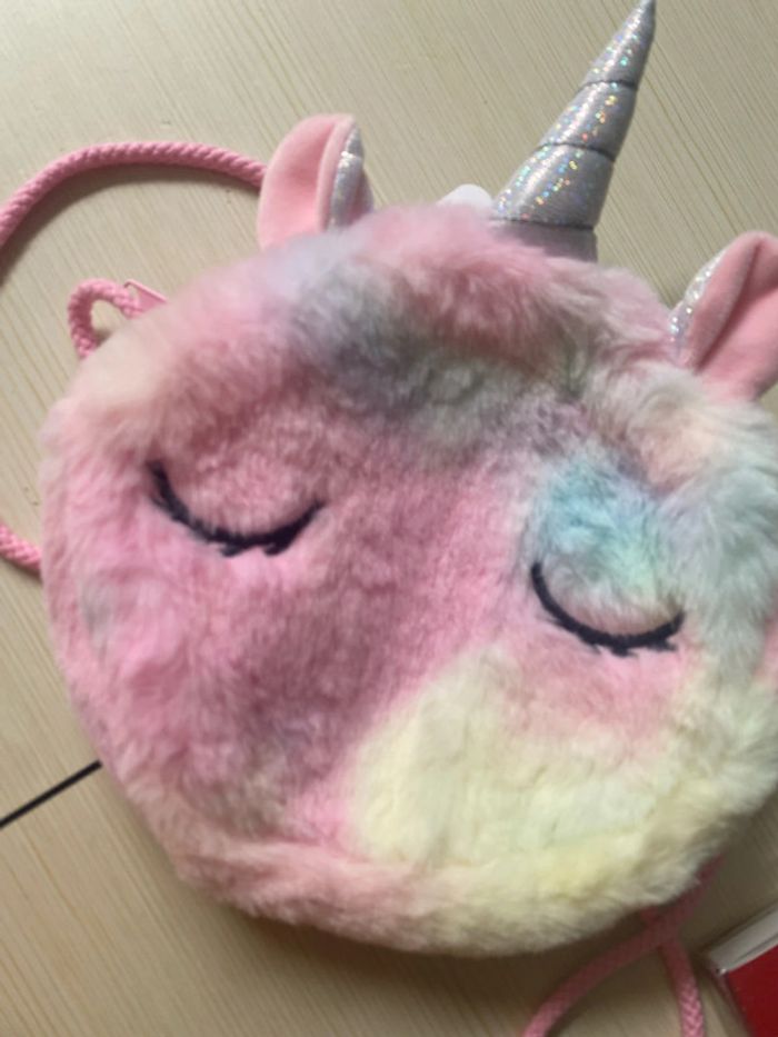 Dac licorne fille neuf et chauffe poche - photo numéro 4