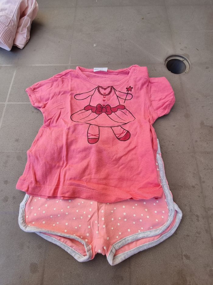 Short fille 3 mois