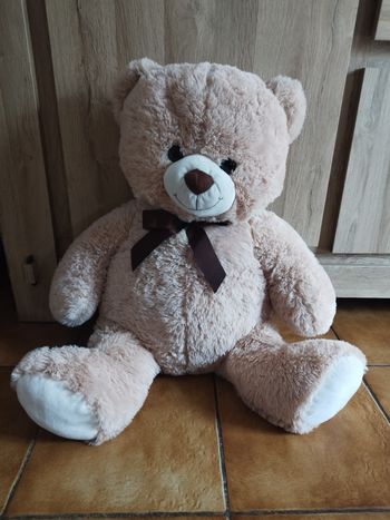 Peluche  ours longueur 80 cm