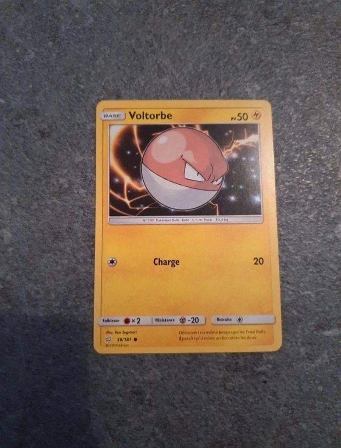 Carte Pokémon Voltorbe