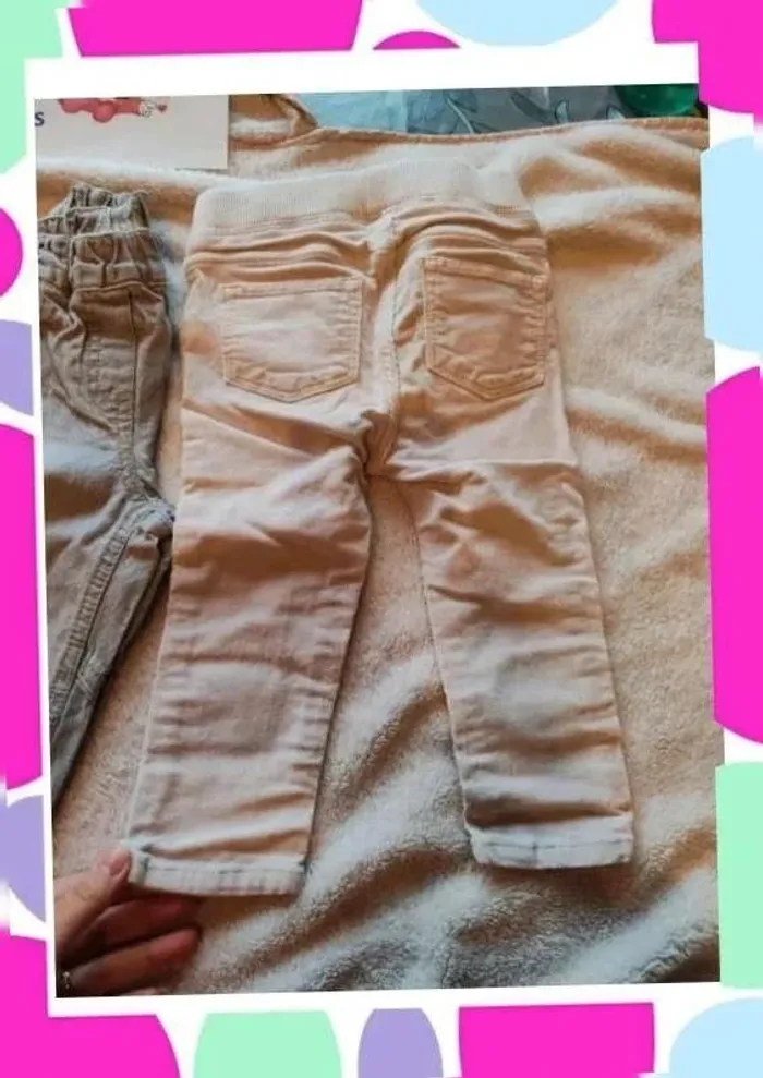 Lot de 4 pantalons 18 mois - photo numéro 9