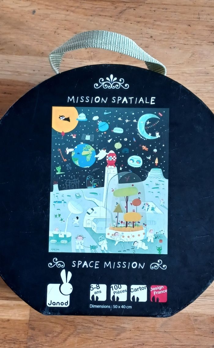 Puzzle 100 pièces "Mission spatiale" 🚀 - photo numéro 3