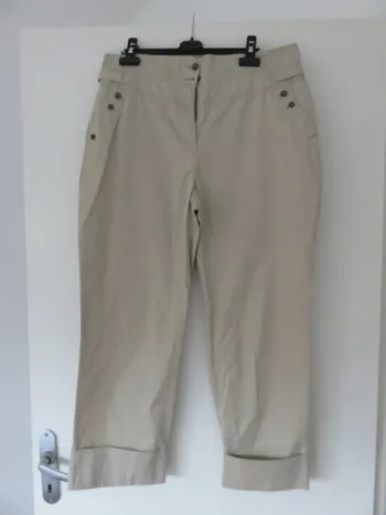 Pantacourt 7/8 voodoo 44 beige