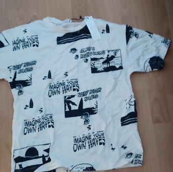 Tee shirt neuf zara 11 12 ans garcon