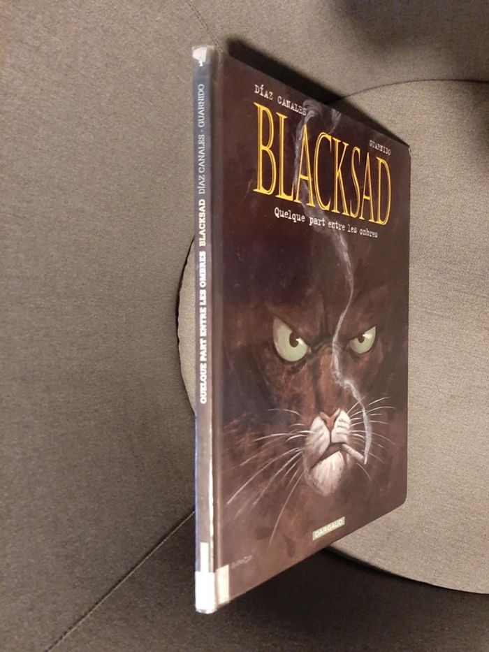 Blacksad T1 EO en français - exemplaire de bibliothèque - photo numéro 3
