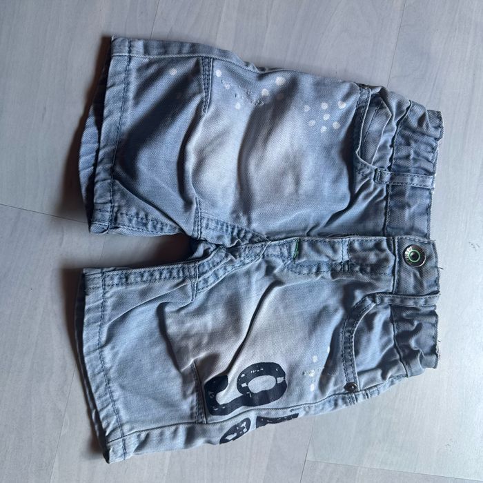 Short en jeans