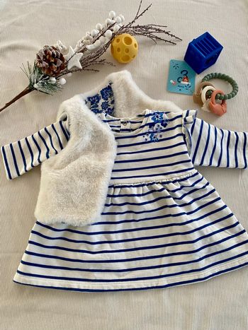 Ensemble robe et gilet sergent major