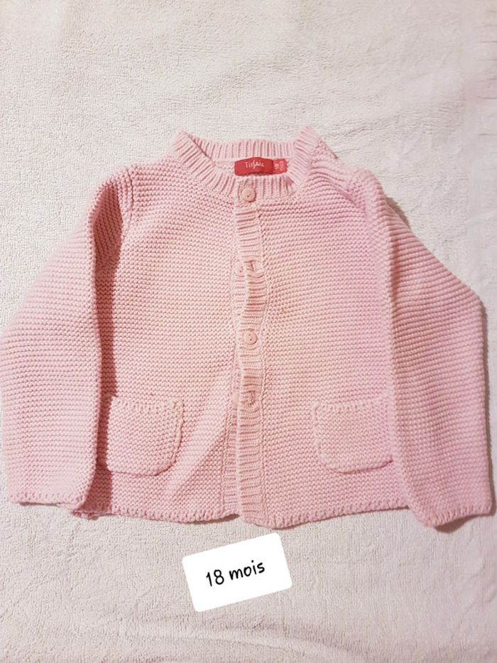 Gilet tissaia 18 mois