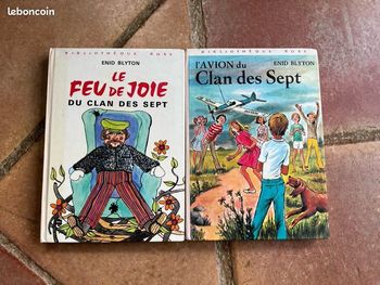 Bibliothèque Rose: série sur le Clan des Sept (en lot ou à l’unité)