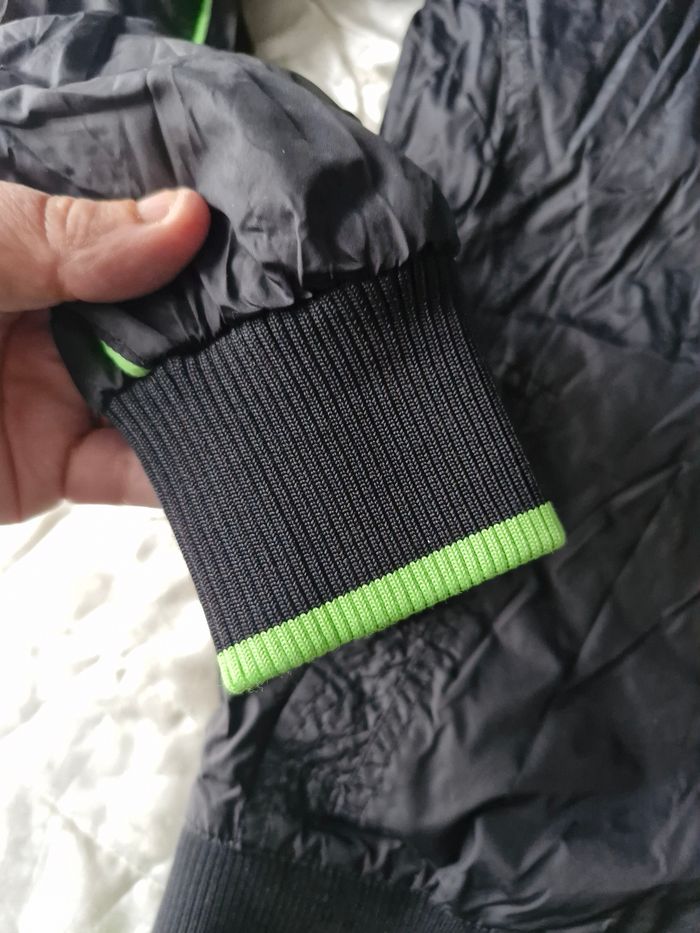 Superbe veste coupe-vent deco zip fluo - photo numéro 7