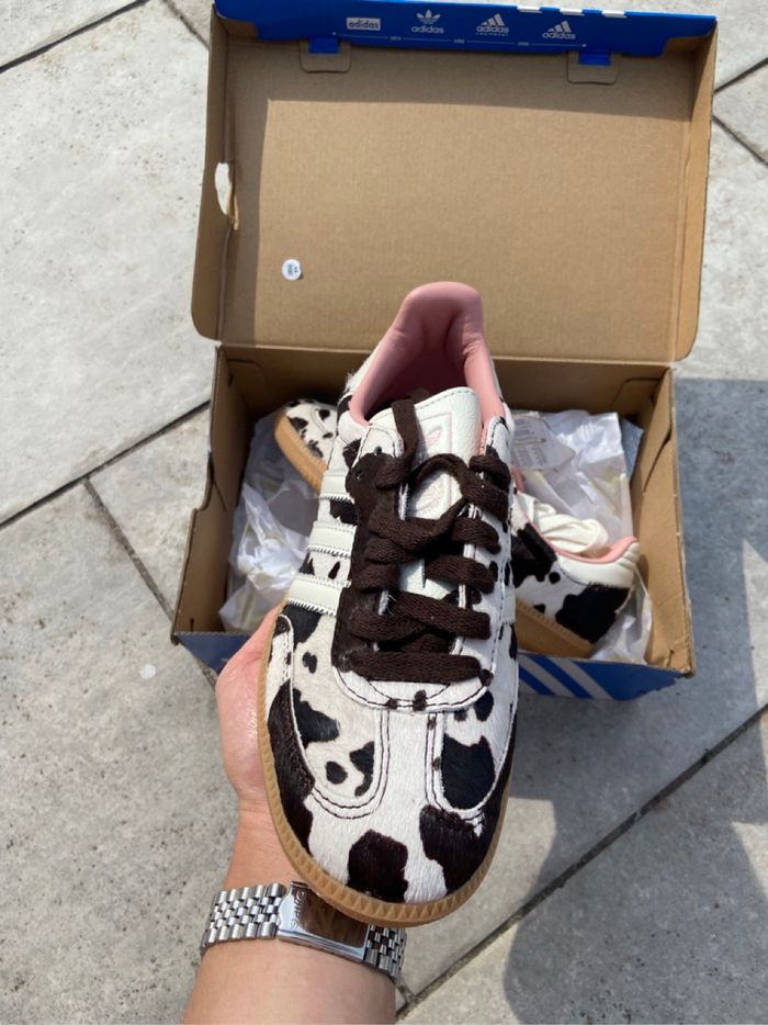 Adidas Samba Cow Print Asos - photo numéro 4