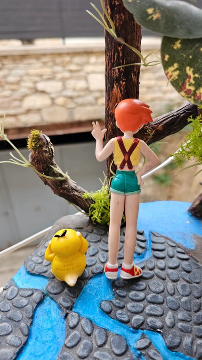 Super figurine Pokemon Nintendo tomy C.G.T.S.J ondine et son Psykokwak - photo numéro 5