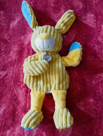 Doudou lapin Baby Nat marionnette