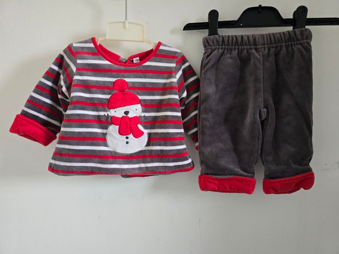 🍼 Lot Bébé 3 Mois - Gigoteuse DPAM & Pyjama type polaire - photo numéro 6