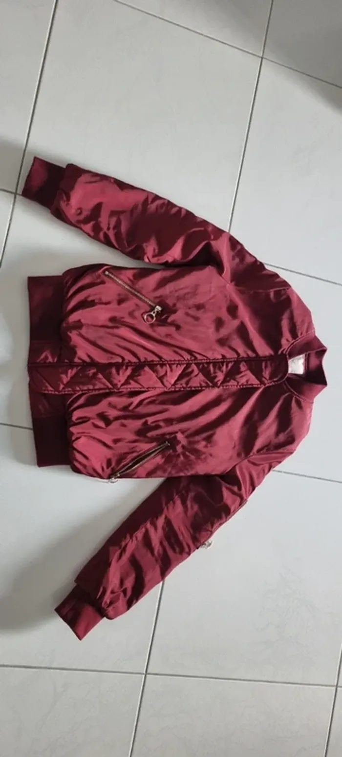 Bombers Bordeaux Vera et Lucy Taille M