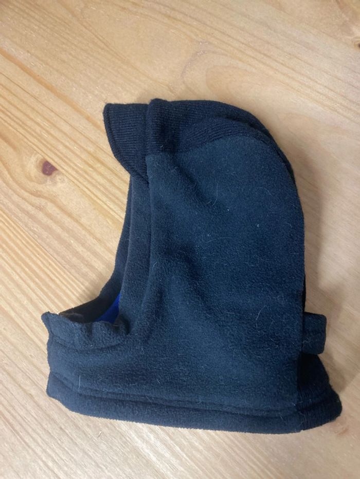 Cagoule enfant’polaire double épaisseur avec scratch - photo numéro 4
