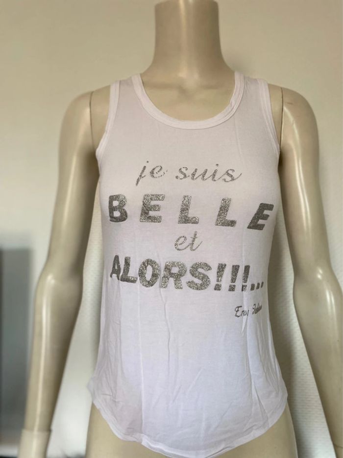 Débardeur Éros blanc 🌸 TU