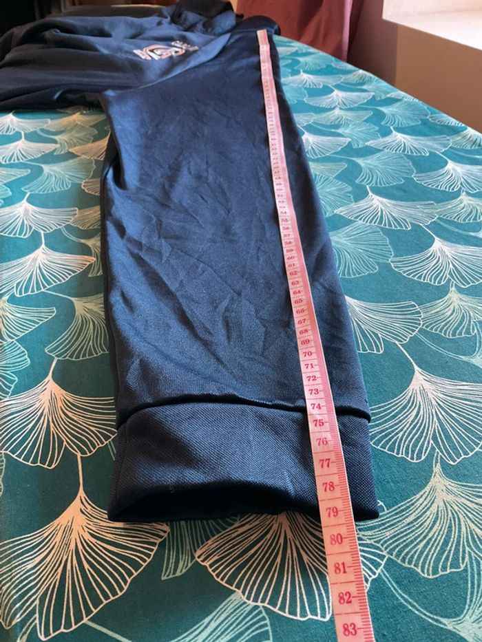 Sweat léger 1/4zip pour homme Nike Carlmont Soccer bleu marine taille L 178 - photo numéro 8