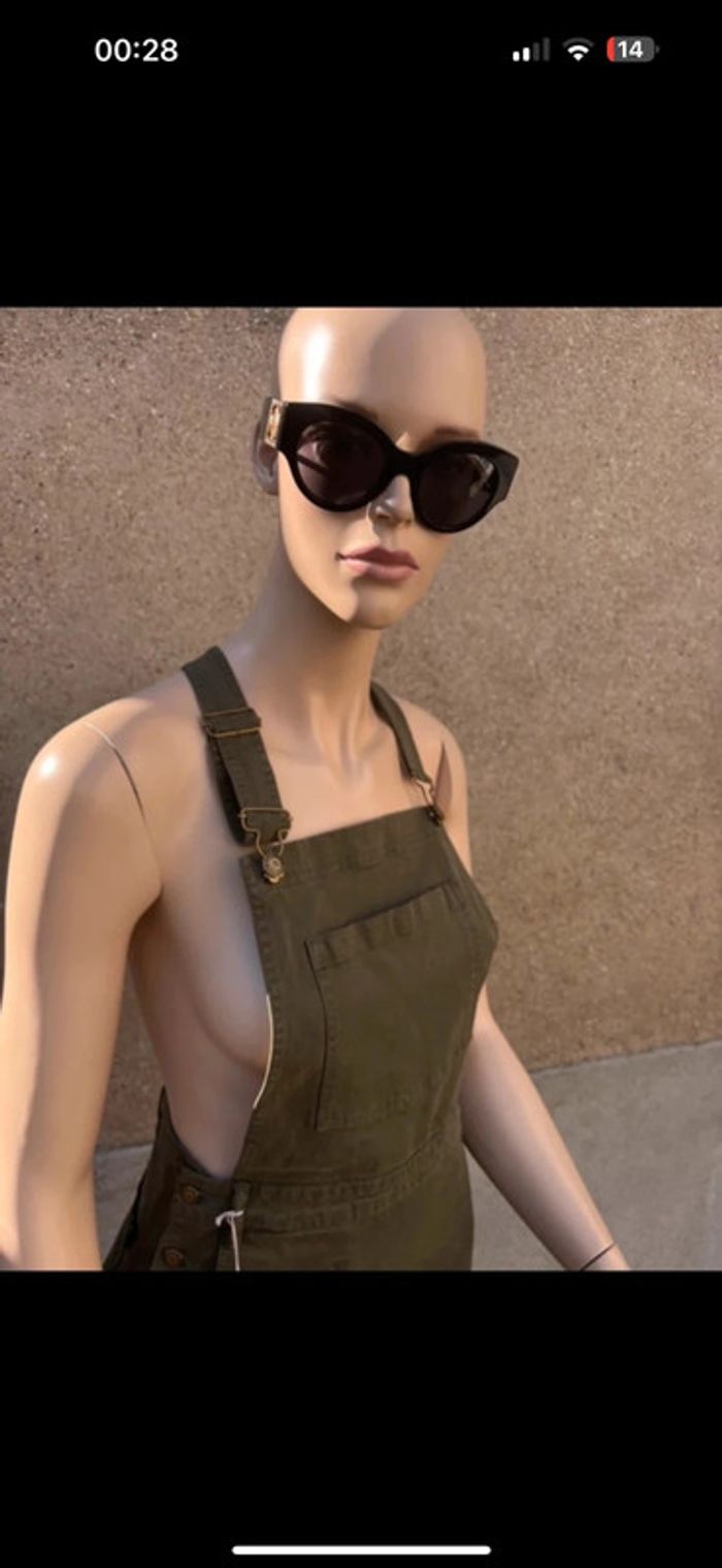 Robe salopette Zadig & Voltaire – Kaki – Taille XS – Neuve avec étiquette - photo numéro 3