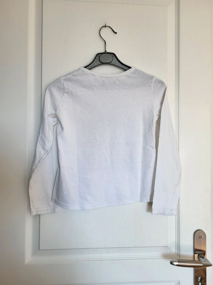 T-shirt manche longue okaidi 8 ans - photo numéro 3