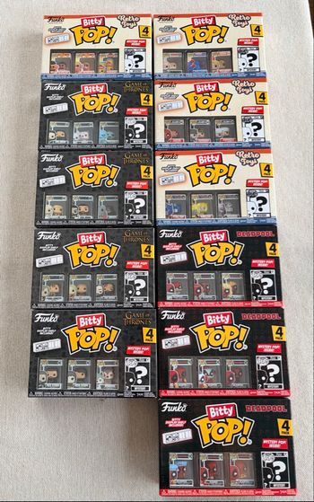 Funko bitty pop lot 