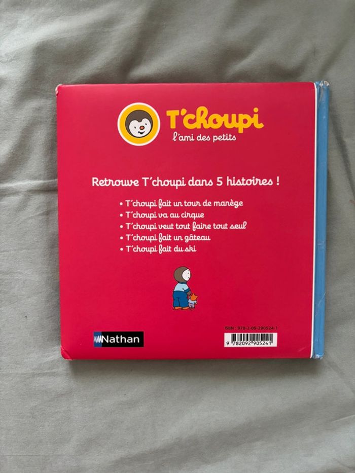 5 histoires de tchoupi Nathan - photo numéro 2