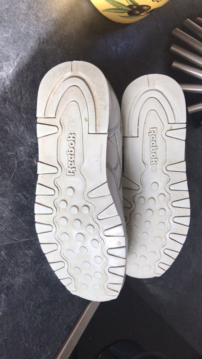 Baskets Reebok argentées - photo numéro 4