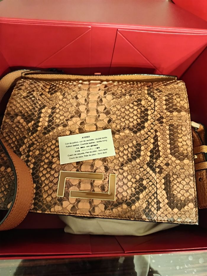 Sac Pia Lancel cuir python - photo numéro 13