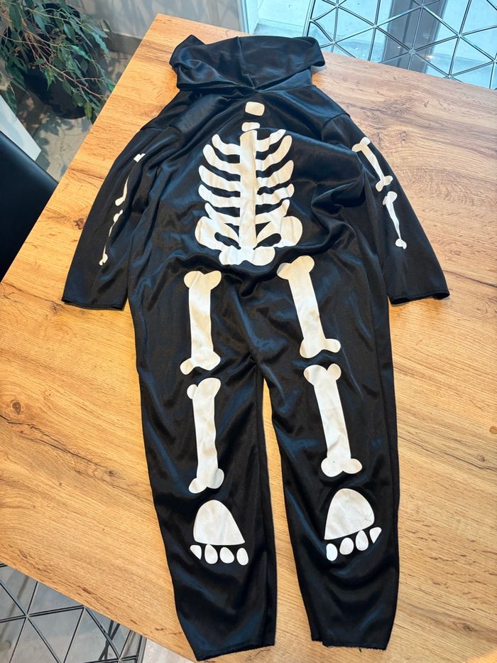 Déguisement squelette enfant taille s