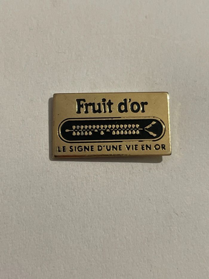 Pin’s Fruit d’or