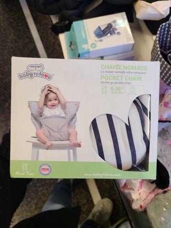 Coussin de chaise nomade