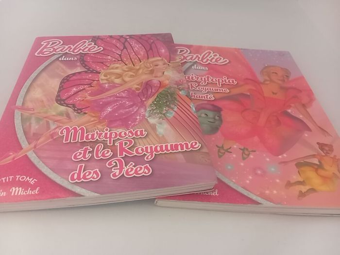 Lot de 2 livres Barbie