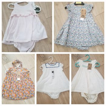 5 robes bout'chou 3mois