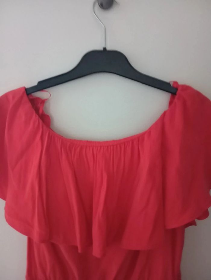 Robe rouge mango taille S - photo numéro 3