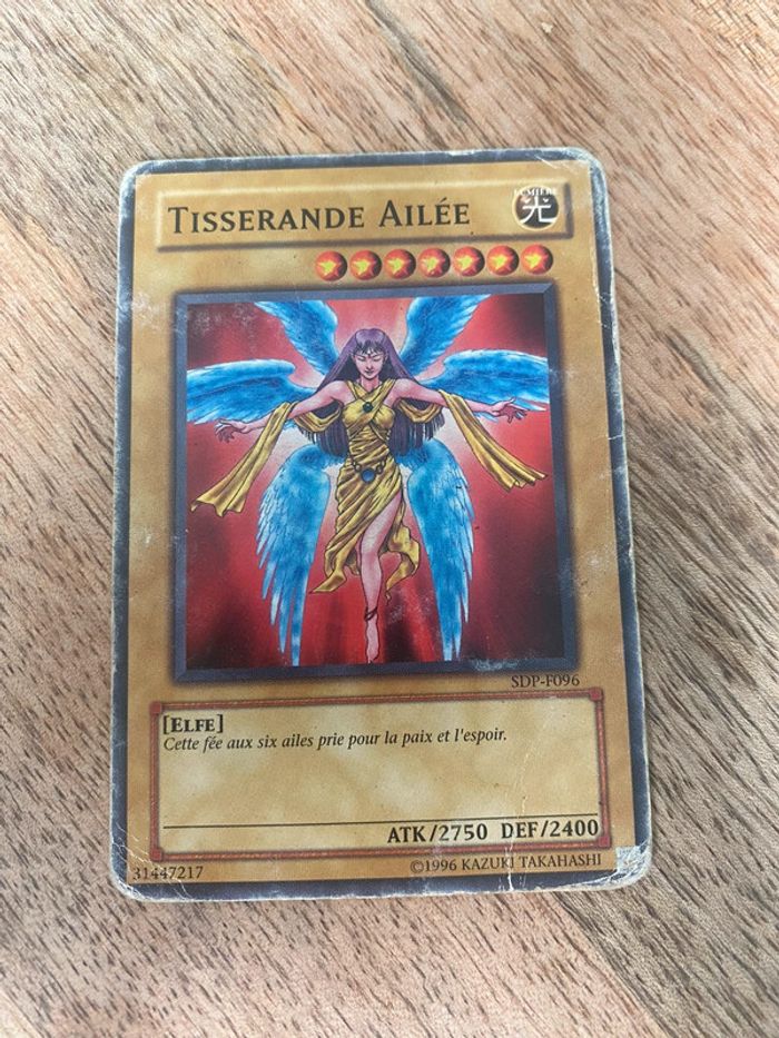 Carte Yu-Gi-Oh! Tisserande Ailée SDP-F096 1996
