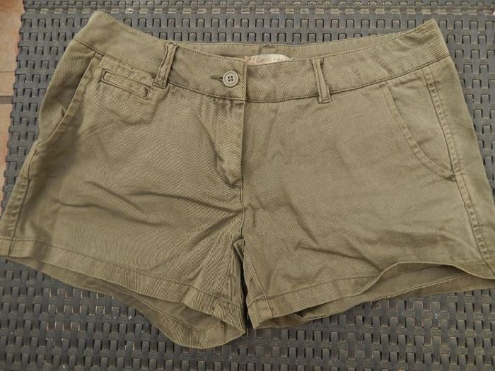 short femme kaki gémo taille 40