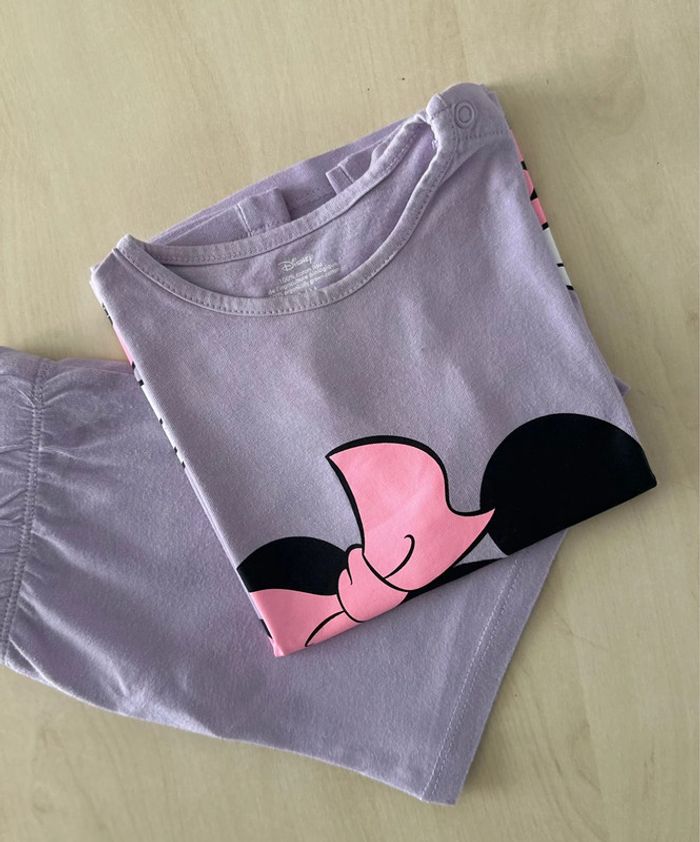 Lot de 2 pyjamas short Minnie 24 mois - photo numéro 7