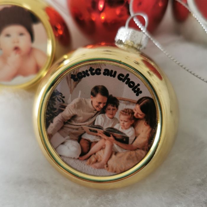 Boule de Noël personnalisée - photo numéro 2