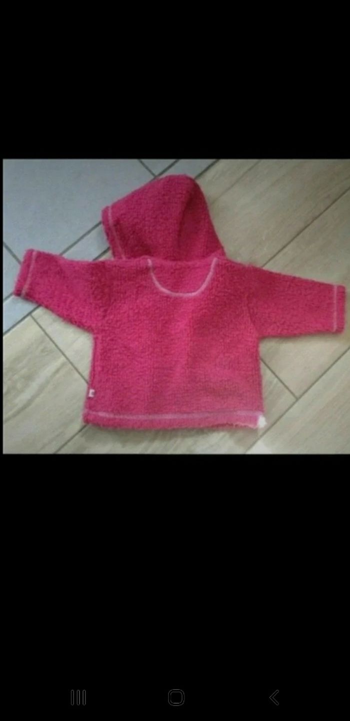 Veste moumoute fille nike 6 mois - photo numéro 5