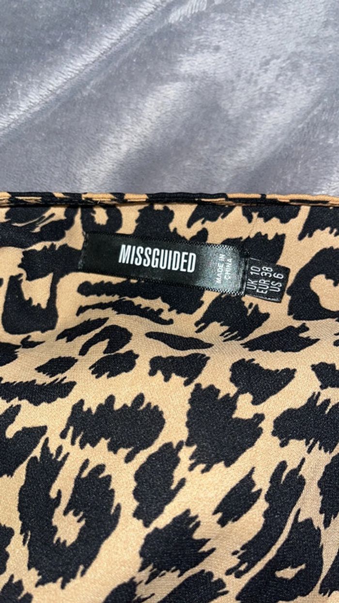 Missguided femme robe d’été léopard M 38 - photo numéro 5