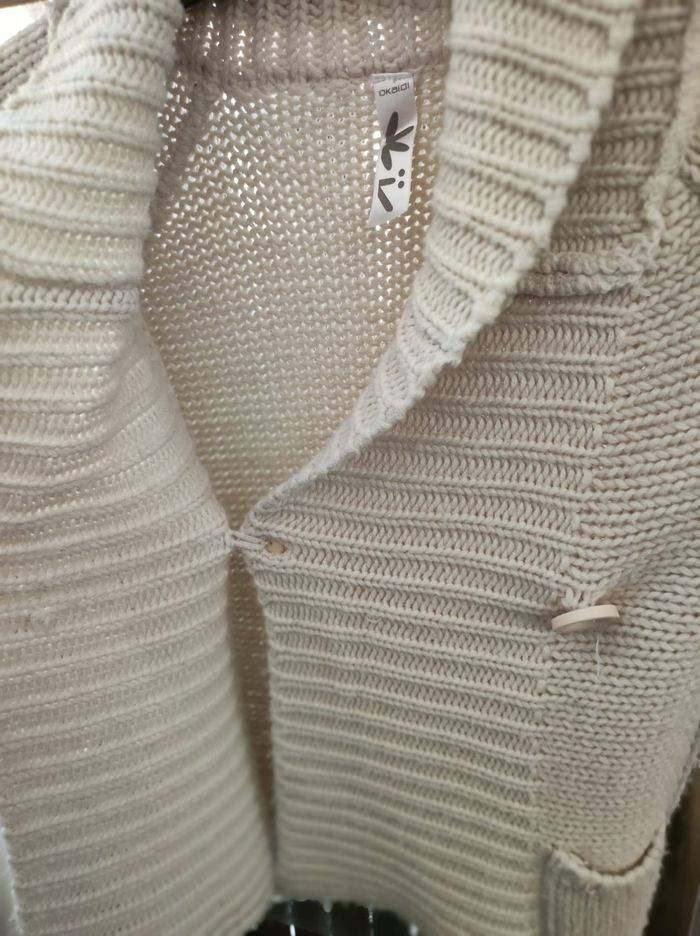 Gilet maille okaidi - photo numéro 3