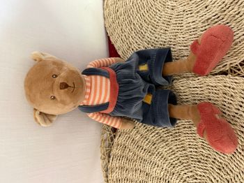 Peluche Bukowski, Peluche ours Mavi bleu