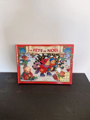 Livre puzzle La fête de Noel