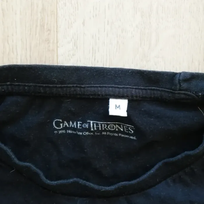 GOT Game Of Thrones T-Shirt Noir Homme Maison Targaryen Dragon Geekwear Goodies (Taille M) - photo numéro 4